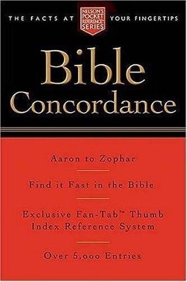 Pocket Bible Concordance - Thomas Nelson