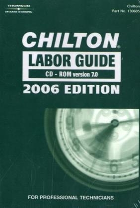 Chilton Labor Guide CD, 2006 -  Chilton