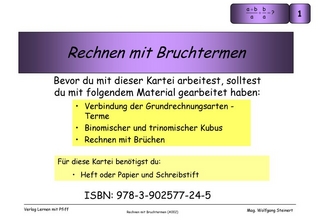 Rechnen mit Bruchtermen
