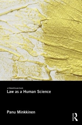 Law as a Human Science - Panu Minkkinen