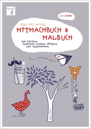 Fettes Mitmachbuch und Malbuch