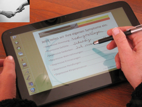 Psychiatrische Kurz-Psychotherapie - PKP - Depression Psychotherapie-Karten f&uuml;r die Praxis als Tablet Version - Serge K. D. Sulz, Beate Deckert