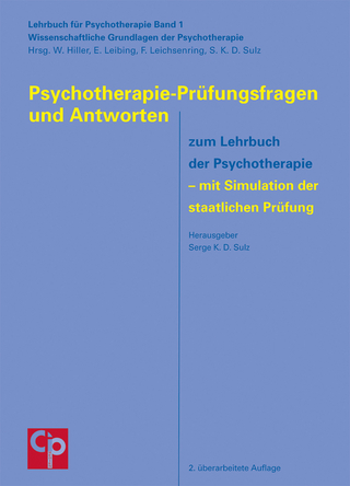 Psychotherapie-Pr&uuml;fungsfragen und Antworten