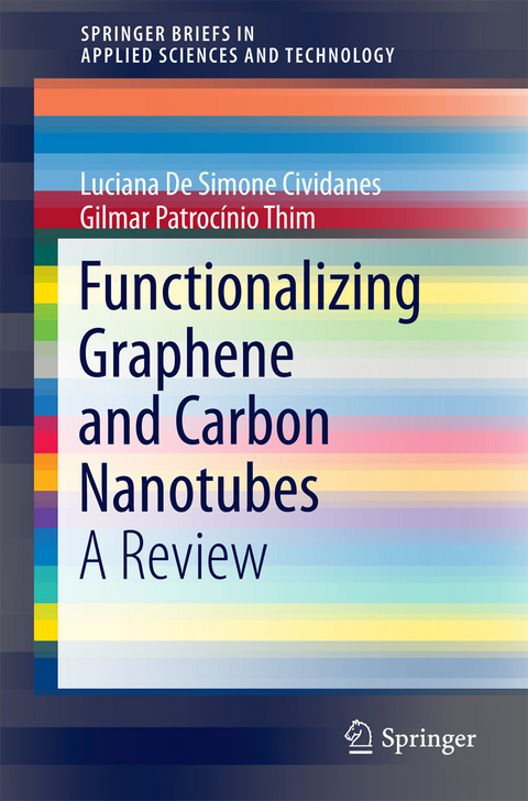 Functionalizing Graphene and Carbon Nanotubes - Filipe Vargas Ferreira, Luciana De Simone Cividanes, Felipe Sales Brito, Beatriz Rossi Canuto de Menezes, Wesley Franceschi, Evelyn Alves Nunes Simonetti, Gilmar Patrocínio Thim
