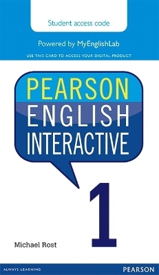 Pearson English Interactive 1 (Access Code Card) - Michael Rost