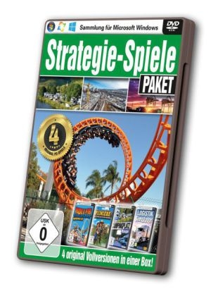 Strategie-Spiele Paket, 1 DVD-ROM