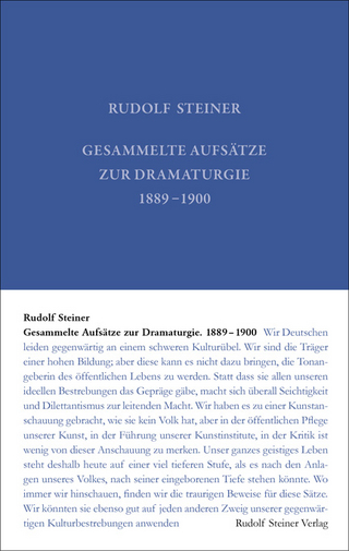 Gesammelte Aufsätze zur Dramaturgie 1889-1900