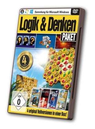 4in1 Paket Logik & Denken , 1 DVD-ROM