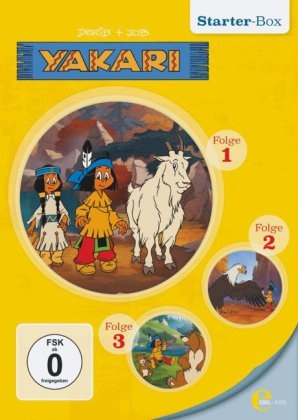 Yakari, Starter-Box, 3 DVDs