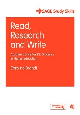 Read, Research and Write - Caroline Brandt
