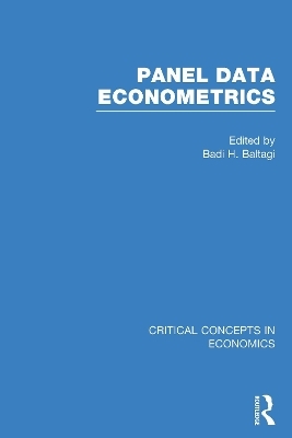 Panel Data Econometrics