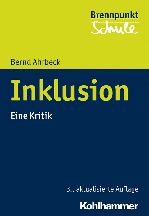 Inklusion - Bernd Ahrbeck