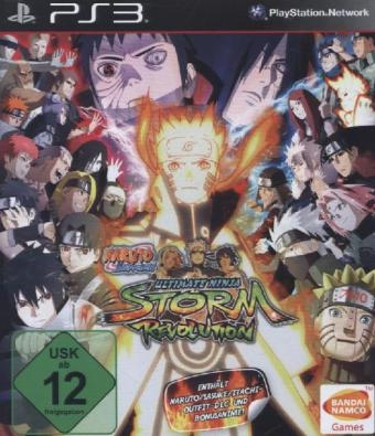 Naruto Shippuden, Ultimate Ninja Storm Revolution, Rivals Edition, PS3-Blu-ray Disc
