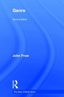 Genre - John Frow