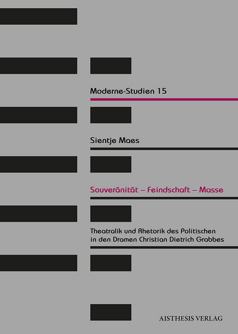 Souver&auml;nit&auml;t - Feindschaft - Masse - Sientje Maes