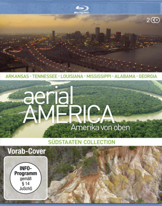 Aerial America (Amerika von oben) - S&uuml;dstaaten Collection, 2 Blu-rays