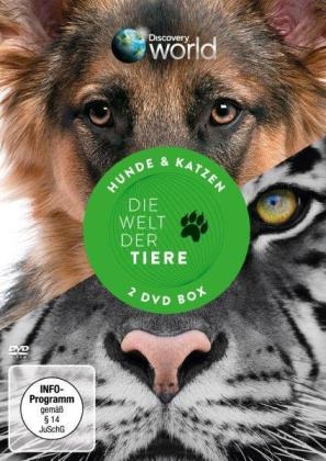 Welt der Tiere - Hunde & Katzen, 2 DVDs