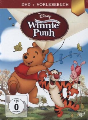Die vielen Abenteuer von Winnie Puuh + Vorlesebuch, 1 DVD