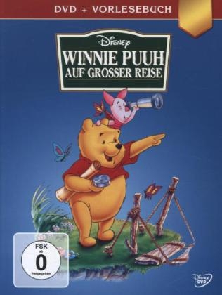 Winnie Puuh auf gro&szlig;er Reise + Vorlesebuch, 1 DVD - 