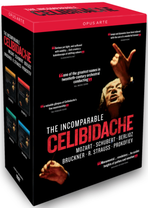 The Incomparable Celipidache, 4 DVDs