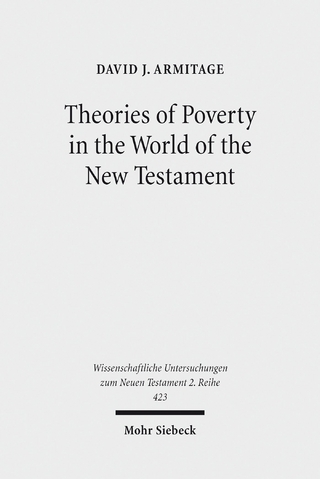 Theories of Poverty in the World of the New Testament