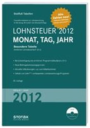 Lohnsteuer 2012 Monat, Tag, Jahr