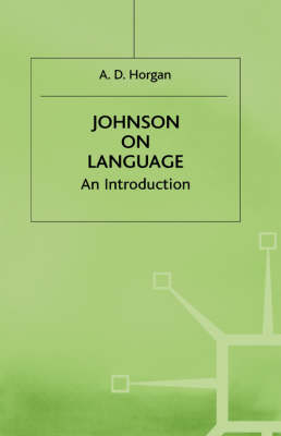 Johnson on Language -  A. Horgan