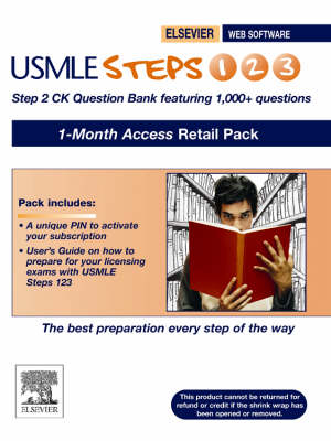 USMLE Steps 123: Step 2 CK Question Bank, 1 Month Access Retail Pack
