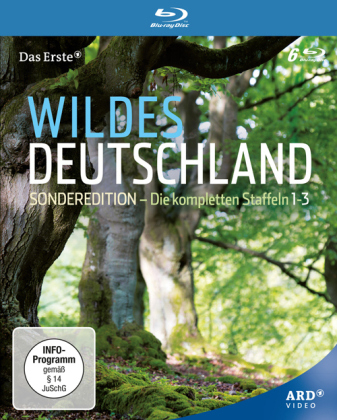 Wildes Deutschland, 6 Blu-rays (Sonderedition). Staffeln.1-3