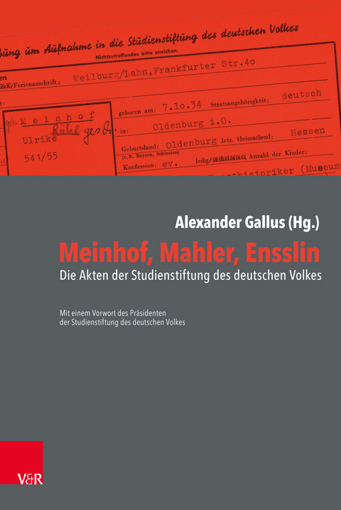 Meinhof, Mahler, Ensslin - 