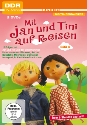 Mit Jan und Tini auf Reisen, 2 DVDs. Box.5
