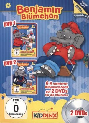 Benjamin Bl&uuml;mchen - Bilderbuch. Tl.3+4, 2 DVDs