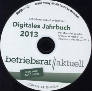 Betriebsrat aktuell Jahres-CD 2013