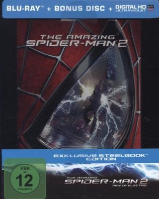 The Amazing Spider-Man 2: Rise of Electro, SteelBook, 2 Blu-rays + Digital HD UV