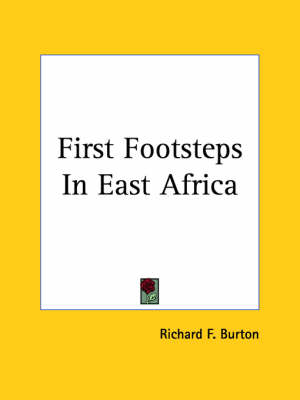 First Footsteps In East Africa
