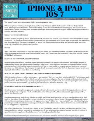 iPhone & iPad - IOS 7 -  Speedy Publishing LLC
