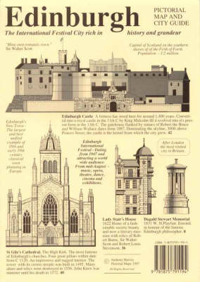 Edinburgh Pictorial Map and City Guide