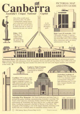 Canberra Pictorial Map and City Guide