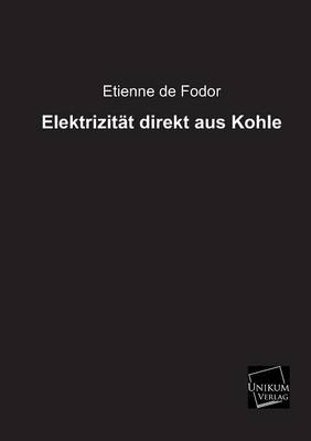 Elektrizit&auml;t direkt aus Kohle - Etienne DeFodor