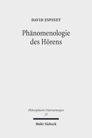 Phänomenologie des Hörens