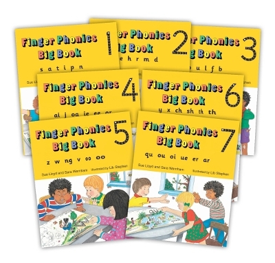 Finger Phonics Big Books 1&ndash;7 - Sara Wernham, Sue Lloyd