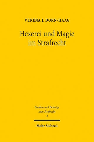 Hexerei und Magie im Strafrecht