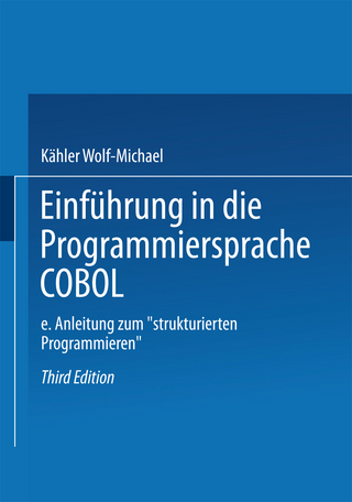 Einführung in die Programmiersprache COBOL