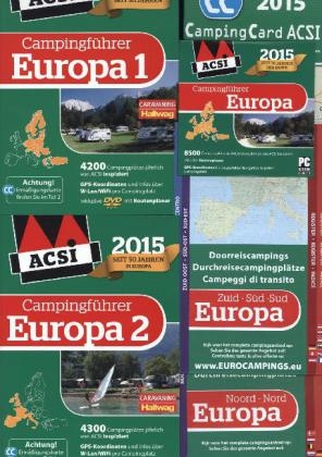 ACSI Internationaler Campingführer Europa 2015 mit DVD