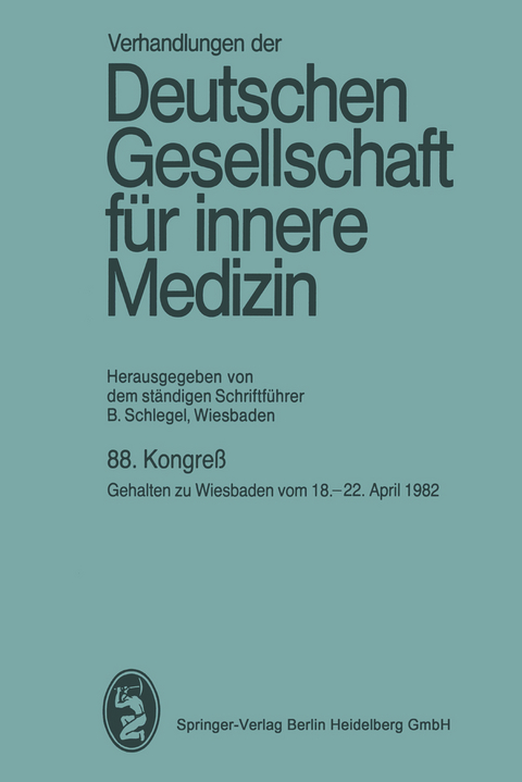 88. Kongre&szlig; - Professor Dr. Bernhard Schlegel