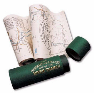 The Oarsman's and Angler's Map of the River Thames 1893