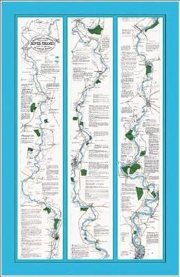 The Oarsman's and Angler's Map of the River Thames 1893