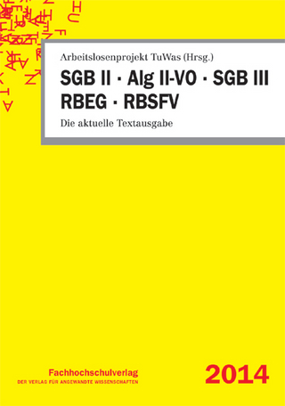 SGB II · Alg II-VO · SGB III · RBEG · RBSFV