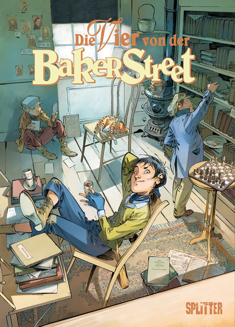 Die Vier von der Baker Street. Band 5 - Jean B Djian, Olivier Legrand, David Etien
