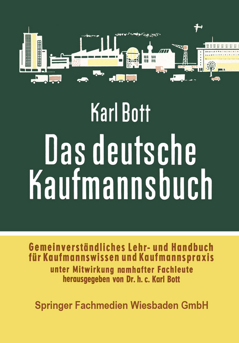Das deutsche Kaufmannsbuch - Karl Bott Karl Bott